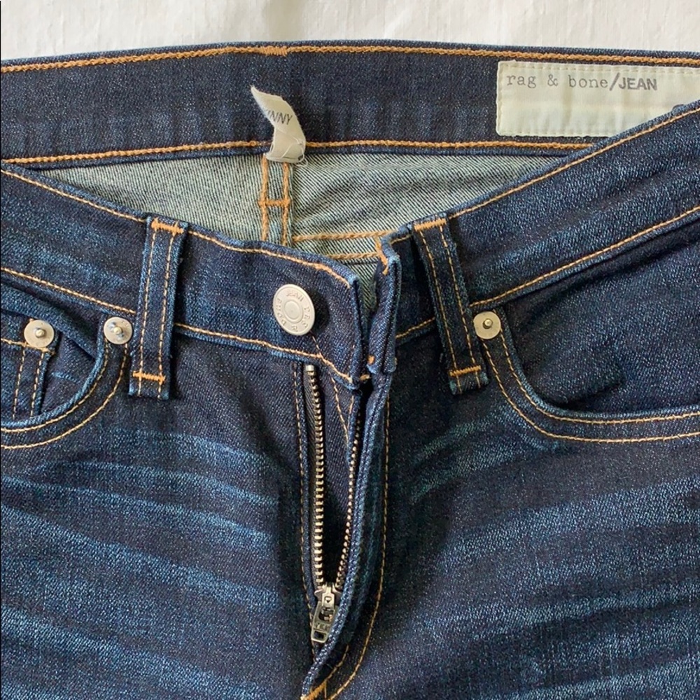 Rag & Bone Skinny Jean - Kensington Wash - Picture 4 of 5